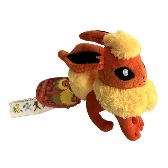 Pokemon Charmander & Flareon Plush Set With Original Tags 7" Collectible - Picture 6 of 6